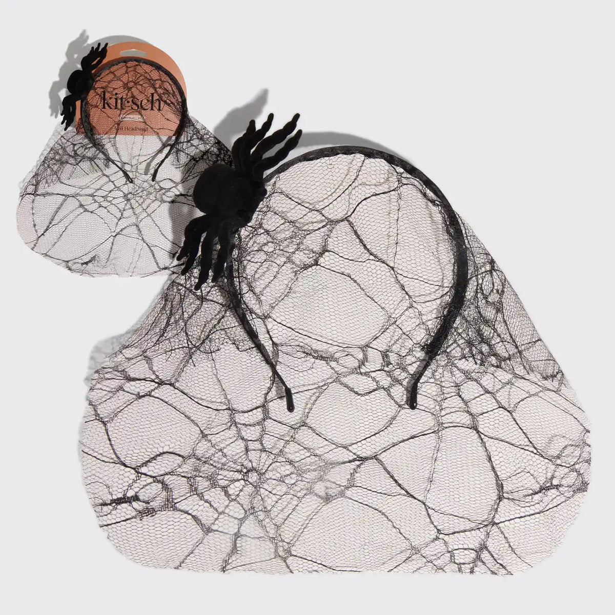 Spiderweb Veil Headband