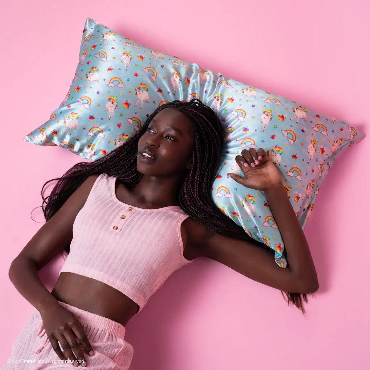 Lisa Frank x Kitsch Satin Pillowcase in Markie™