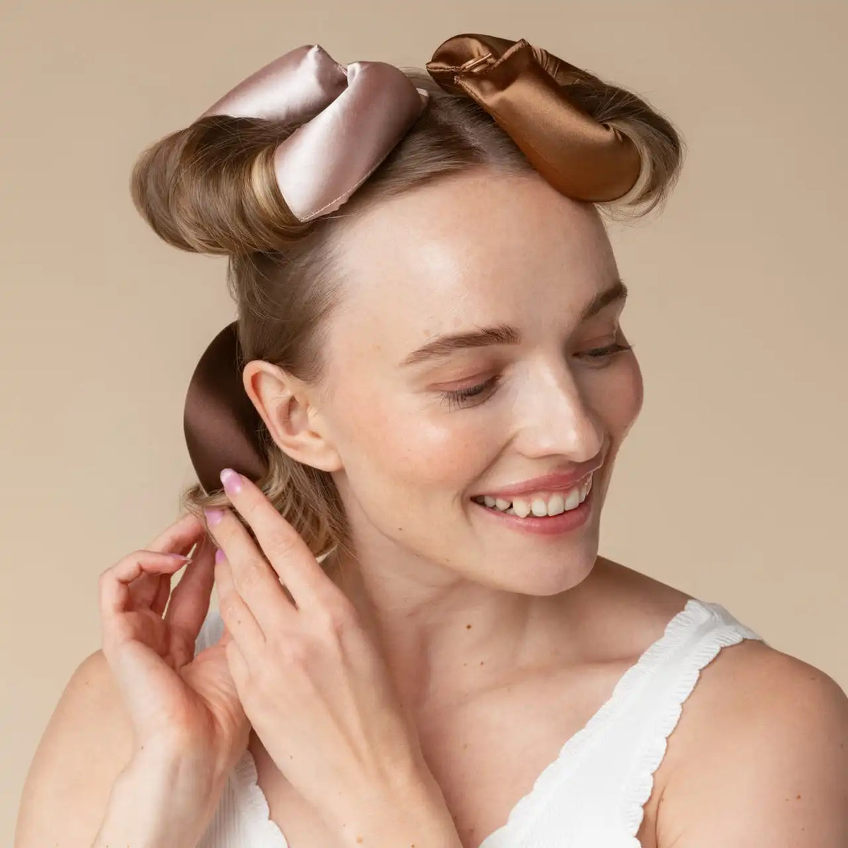 Rosewood Jumbo Satin Flexi Rods 4pc Set