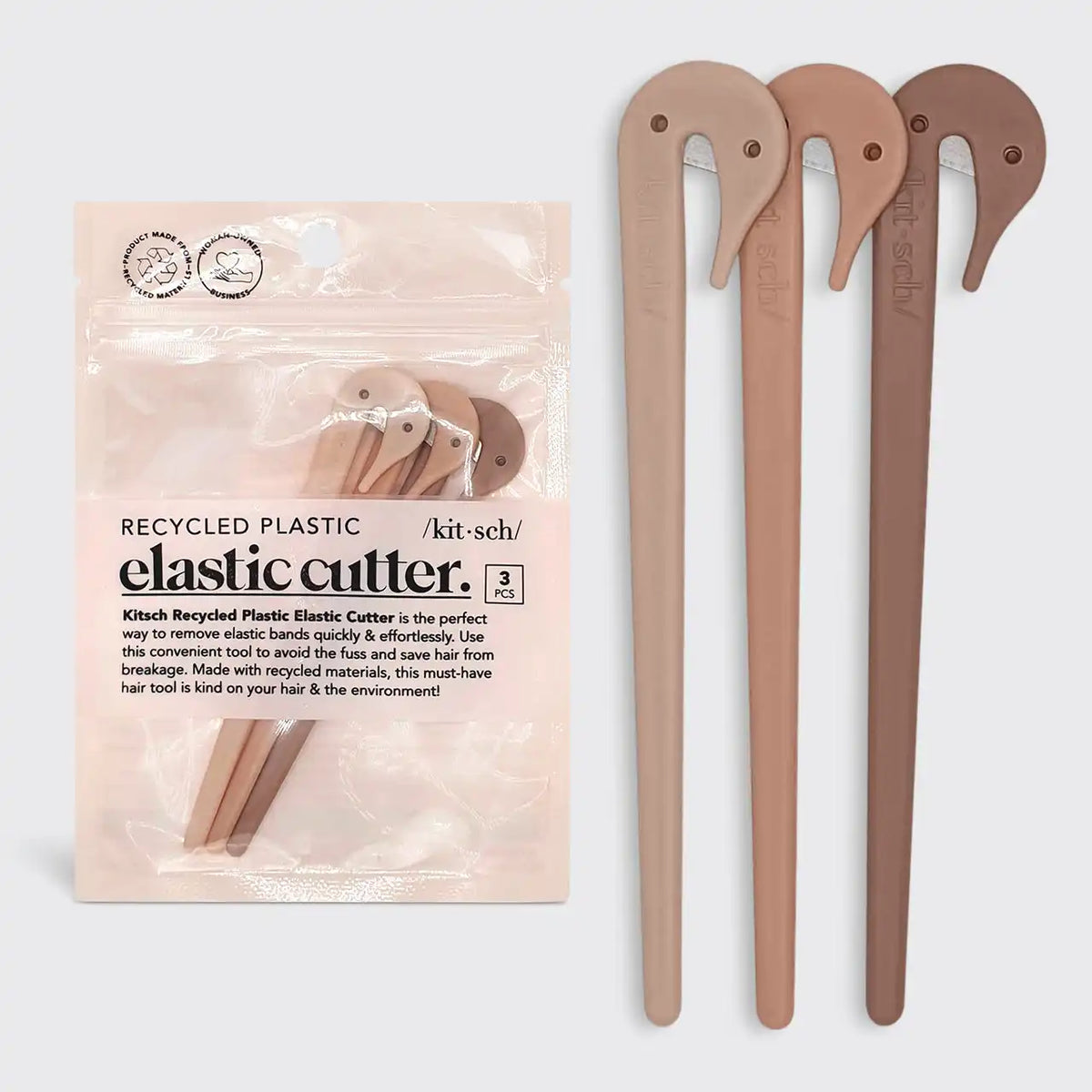 Multicolor Elastic Cutters 3pc Set