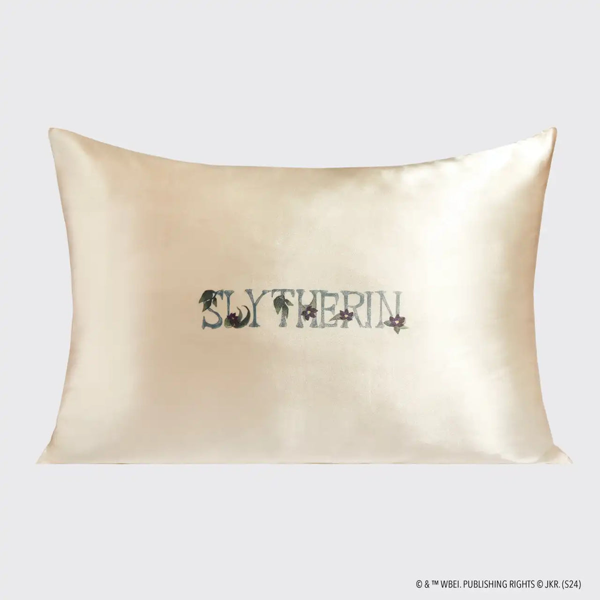 Kitsch x Harry Potter Satin Pillowcase in Slytherin