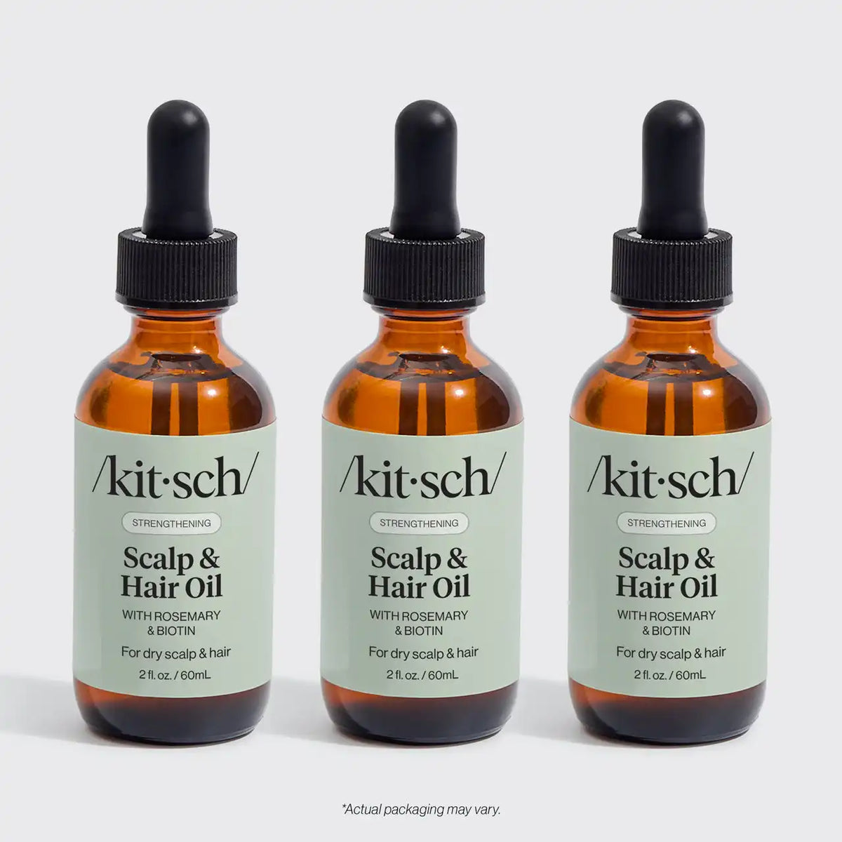 Strengthening Rosemary & Biotin Scalp & Hair Oil 3 Pack