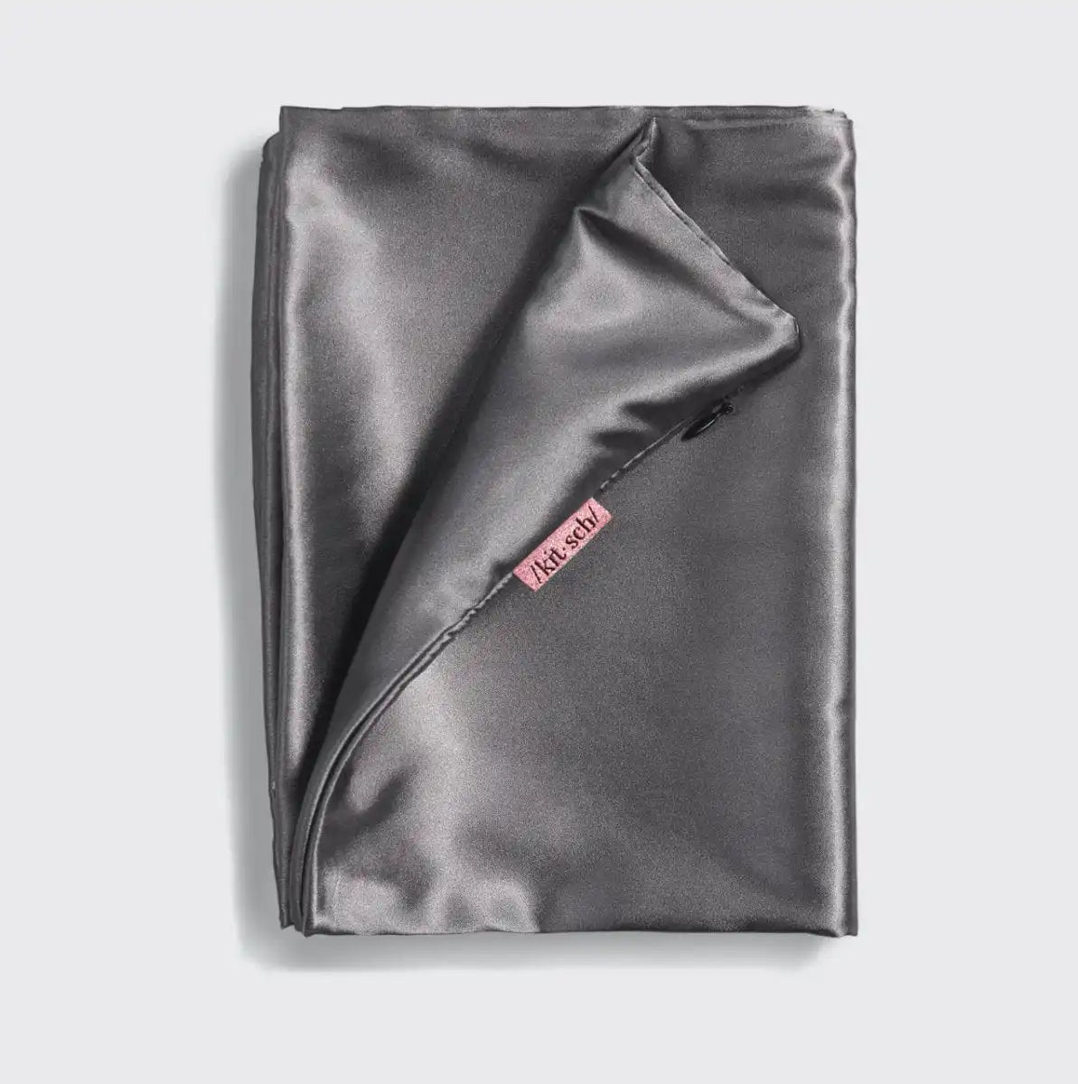 Satin Pillowcase in Charcoal 4 Pack